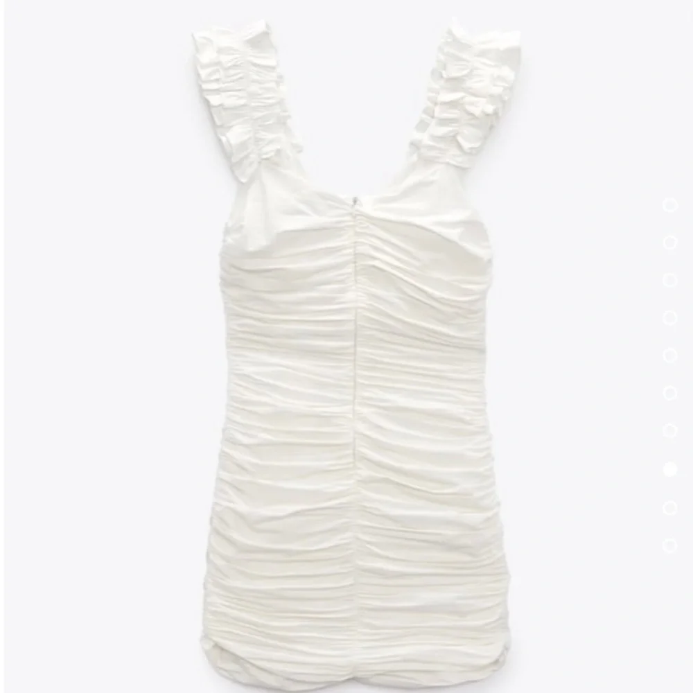 Zara Draped Linen Blend Dress. NWT. Size Small. - Picture 11 of 14